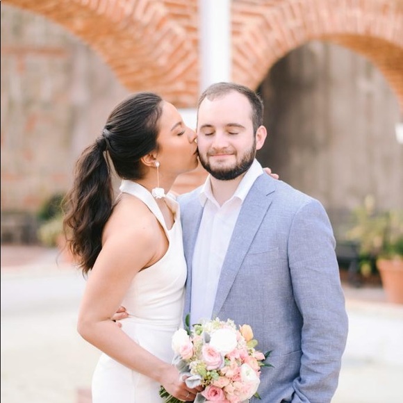 AQAQ white jumpsuit - Picture 5 of 7